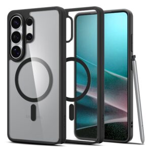 Spigen Ultra Hybrid Mag MagSafe Case for Samsung Galaxy S26 Ultra - Clear Black