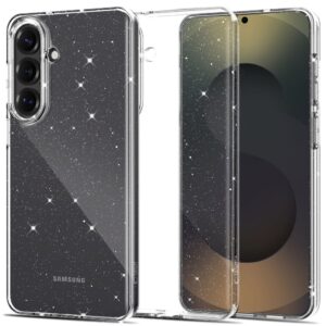 Tech-Protect FlexAir Case for Samsung Galaxy S26 - Clear and Glitter