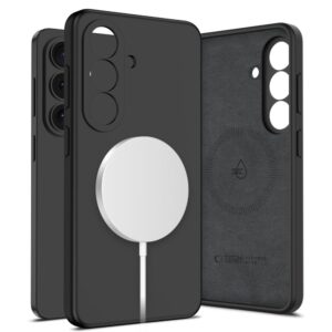 Tech-Protect Silicone MagSafe Case for Samsung Galaxy S26 - Black