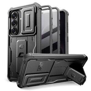 Tech-Protect Kevlar Cam+ Case for Samsung Galaxy S26 - Black