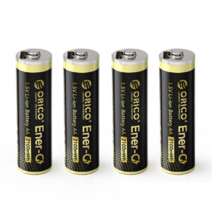 Orico Ener-G EG5C lithium battery 1.5V 2100mWh AA USB-C rechargeable battery 4 pcs.