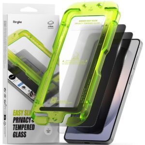 Ringke Easy Slide Privacy 2-Pack Tempered Glass for Samsung Galaxy S26+