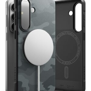 Ringke Onyx Magsafe Case for Samsung Galaxy S26 - Gray and Black