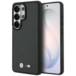 BMW M Kevlar Logo MagSafe Case for Samsung Galaxy S26 Ultra - Black