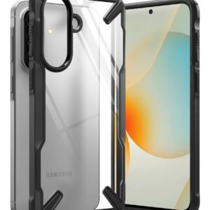 Ringke Fusion X Case for Samsung Galaxy A57 5G - Clear and Black