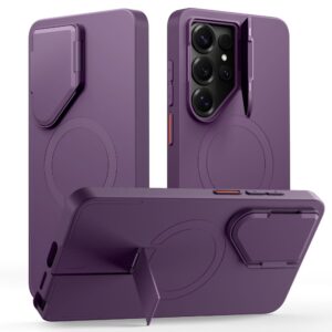 Tech-Protect Kevlar Aura MagSafe Case for Samsung Galaxy S26 Ultra - Purple