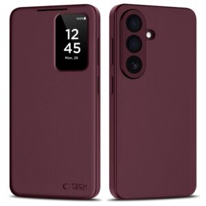 Tech-Protect Smart Wallet Case for Samsung Galaxy A57 5G - Burgundy