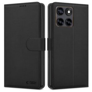 Tech-Protect Wallet Case for Motorola Edge 70 Fusion / Fusion + 5G - Black