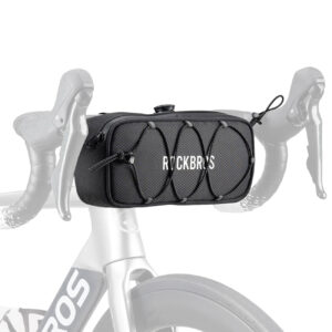 Rockbros TL001 ROAD TO SKY 1.9L Waterproof Handlebar Bike Bag - Black