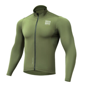 Rockbros TLWT001 ROAD TO SKY windproof insulated cycling jersey L - green
