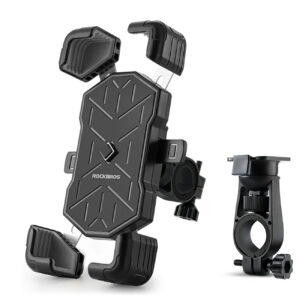 Rockbros HW-117 Handlebar Clamp Phone Holder - Black and Gray