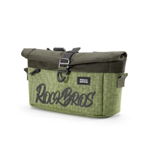 Rockbros W020-1 Foldable Handlebar Bicycle Bag - Green