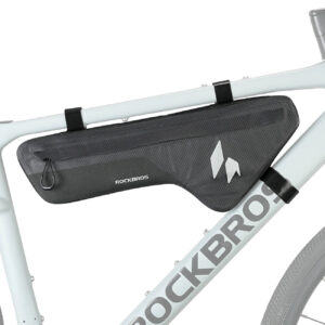 Rockbros AS-152 Down Tube Bike Bag Waterproof 1.9L - Black