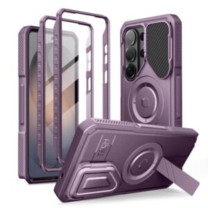 Tech-Protect Kevlar MagSafe 2-Set Case for Samsung Galaxy S26 Ultra - Violet