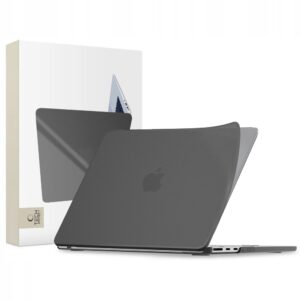 Case Tech-Protect Softshell na MacBook Air 15 2023 / 2024 / 2025 / 2026 - black matowe