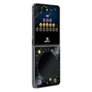 Samsung Flipsuit Case for Samsung Galaxy Z Flip 8 with Interactive LED Card - Black