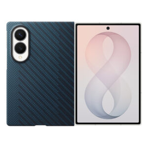 EF-KF971SNE Samsung Carbon Magnet Case for Galaxy Z Fold 8 Blue