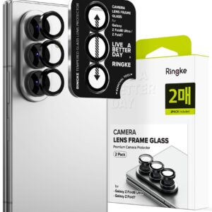 Ringke Camera Frame Protector 2-Pack for Samsung Galaxy Z Fold 7/8 Ultra - Black
