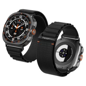 Spigen WBF1 Strap for Samsung Galaxy Watch Ultra 47mm - Black