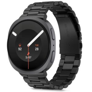 Tech-Protect Stainless Steel Bracelet for Samsung Galaxy Watch 40/44/46 mm - Black
