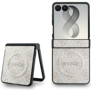 Guess 4G Classic MagSafe Case for Samsung Galaxy Z Flip 8 - Pink