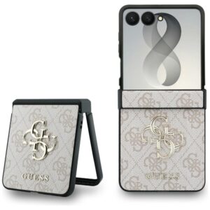 Guess Big 4G Logo Case for Samsung Galaxy Z Flip 8 - Pink