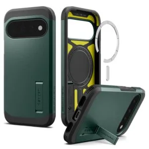 Spigen Tough Armor Mag MagSafe Case for Google Pixel 11 - Dark Green