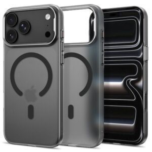 Tech-Protect MagZero MagSafe Case for iPhone 17 Pro Max / 18 Pro Max - Translucent Matte Black