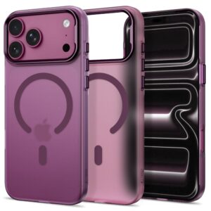 Tech-Protect MagZero MagSafe Case for iPhone 17 Pro / 18 Pro - Burgundy Matte