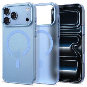 Tech-Protect MagZero MagSafe case for iPhone 17 Pro / 18 Pro - light blue matte
