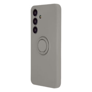 Finger Ring Case for Samsung Galaxy S24 light gray