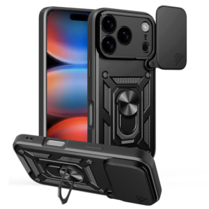 Defender Slide case for iPhone 17 Pro 6,3" / 18 Pro 6,3" black