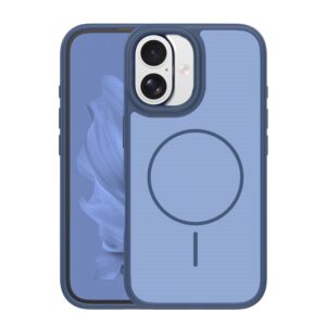 Frame Thin Mag case for iPhone 16 6,1" dark blue