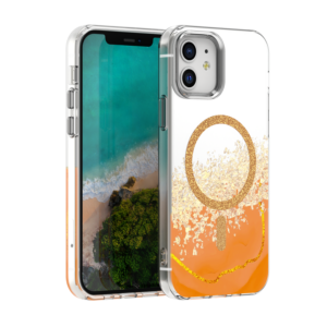 Epoxy Mag case for iPhone 12 / 12 Pro 6,1" orange
