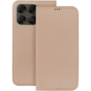 Smart Magnet case for Motorola Moto G67 5G / G77 5G gold
