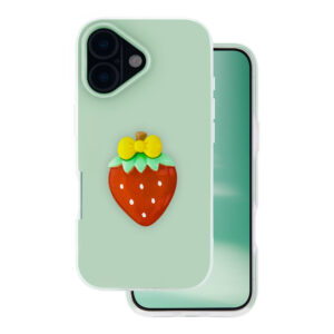 Fruit 2in1 case for iPhone 17 6,3" green