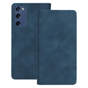 Smart Suede case for Samsung Galaxy S20 FE / S20 Lite / S20 FE 5G navy blue