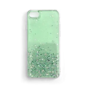 Wozinsky Star Glitter Shining Cover for Xiaomi Redmi Note 9T 5G green