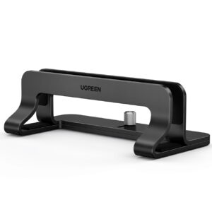 Ugreen Aluminum Vertical Stand Holder Stand for MacBook Laptop Tablet Silver (20471 LP258)