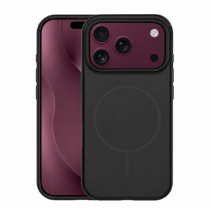 Silicone Thin Mag case for iPhone 17 Pro Max 6,9" / 18 Pro Max 6,9" black