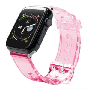 Silicone Strap Bracelet Bracelet Strap Light for Apple Watch 42 / 44 mm - Red