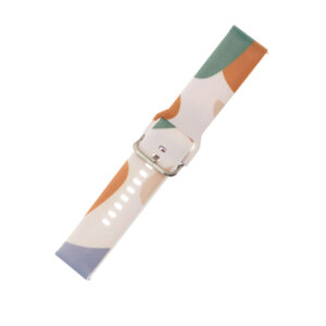 Strap Moro for Samsung Galaxy Watch 45 / 46 / 47 mm silicone bracelet watch band - pattern 11