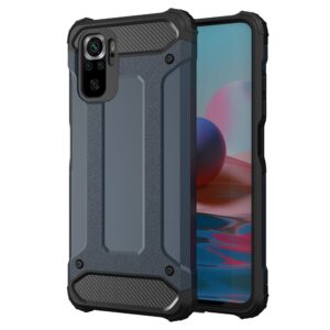 Hybrid Armor case for Xiaomi Redmi Note 11/Poco M4 Pro 5G - blue