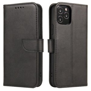Magnet Case elegant case case cover with a flap and stand function Poco M4 Pro 5G black