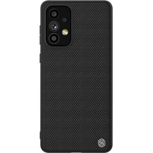 Nillkin Textured Case durable reinforced case with gel frame and nylon back for Samsung Galaxy A73 black