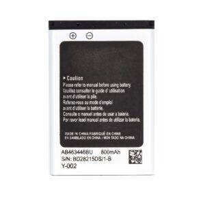 AB463446BE Battery for Samsung Li-Ion 800mAh (OEM)