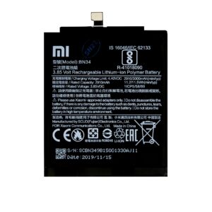 BN34 Xiaomi Original Battery 3000mAh (Service Pack)