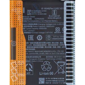 BN62 Xiaomi Original Battery 6000mAh (Service Pack)