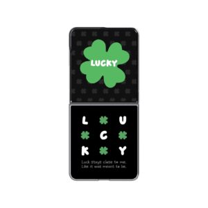 GP-FFF776CUC Samsung FlipSuit Lucky Clover Cover for Galaxy Z Flip 8