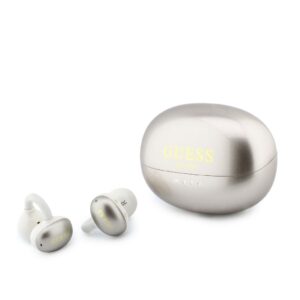 Guess Metallic Finish Classic Logo OWS Wireless Earphones Gold